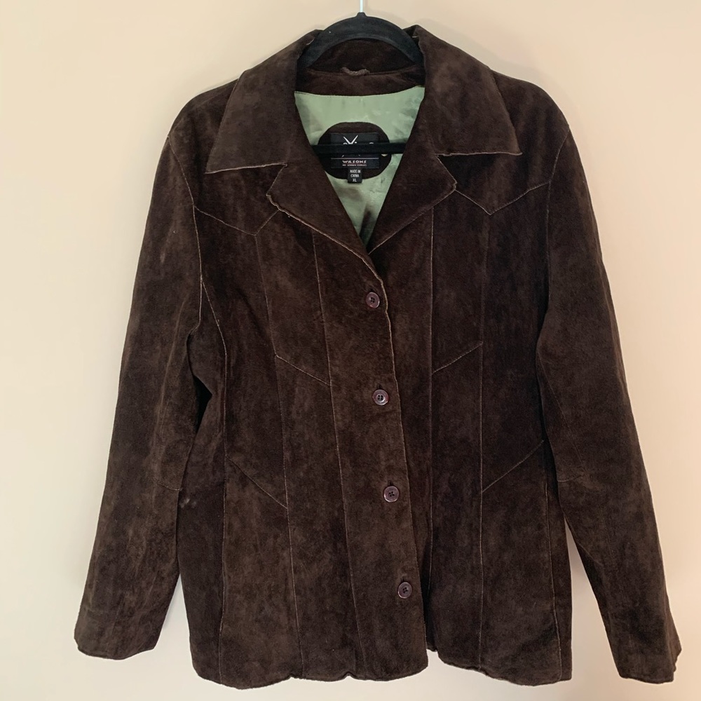 Wilsons Leather Dark Brown Jacket / Blazer